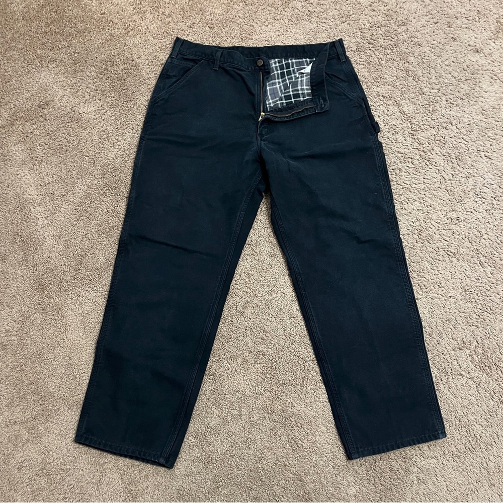 Men’s 40 x 32 Carhartt Flannel Lined Pants